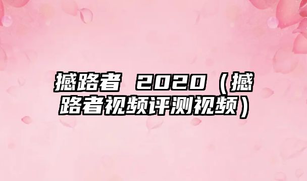 撼路者 2020（撼路者視頻評測視頻）