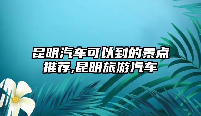 昆明汽車可以到的景點推薦,昆明旅游汽車